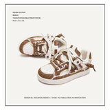 Breakj Shoes Destroy Aesthetic Series Street Bread Shoes Men's Shoes Trend Low-Top Shoes Trend Shoes Couple