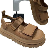 Breakj Spring And Summer New Magic Sticky Cake Thick Bottom To Increase The High Light And Comfortable One-Word Leisure