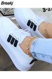 High Top Sneakers 2023 Fall New Luxury Lace Up Canvas Vulcanized Shoes Casual Solid Color Tennis Platform Ladies