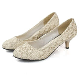 Breakj Spring Sharp-Pointed Heel Single-Shoe Women's Casual Professional Shoes Heel Women's