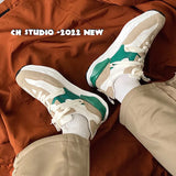 Men Causal Shoes Spring Summer Men's Platform Shoes Running Sneakers Lac-up Flats Breathable Outdoors Sapato