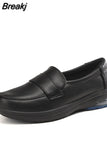 New Comfortable Soft White Flat Shoes Air Casual Sneakers Shoes for Women Non-slip Breathable Women Loafers Zapatos