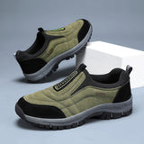 Breakj And Autumn New Outdoor Leisure Sports Walking Shoes Men's Large-Size Hiking Running Shoes