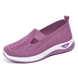 New Comfort Casual Women's Shoes New Fashion Soft Sole Breathable Hollow Out Flat Shoes for Women Zapatos De