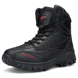 Military Combat Boots Men Genuine Leather US Army Hunting Trekking Camping Mountaineering Winter Work