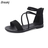 Women Sandals 2023 Summer Shoes Woman Flat Sandals Beach Shoes sandalias mujer chaussures femme