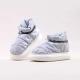 Slippers Waterproof Women Men Shoes Light Warm Plush Female Winter Couples Slipper Bedroom Floor Shoes 2023 Non-slip