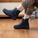 Boots Winter 2023 Winter New Korean Fashion Platform Women's Shoes With Velvet And Thick Women's Boots A