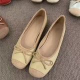 Sense Of Minority French Soft-Soled Single Shoes Women's Spring And Summer Style 2024 New Xiaoxiangfeng Doudou Grandma