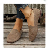 Breakj Summer New Large-Size Round Head Flat-Soled Single Shoes Women Shallow Sports Style Casual Shoes