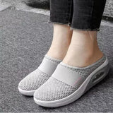 Summer Women Wedge Sandals Premium Orthopedic Open Toe Sandals Vintage Anti-slip Leather Casual Female Platform Retro