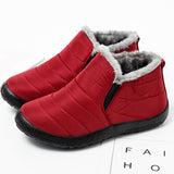 Winter Sneakers Woman Shoes For Women Warm Fur Chunky Sneakers Platform Casual Shoes Woman Red Sneakers Basket