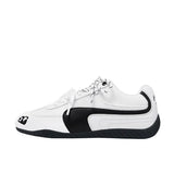 Breakj Shoes Summer Net Cloth Panda Embroidery Small White Shoes Derain Shoes Men And Women The Same Couple Casual Board Shoes Men's