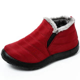 Winter Sneakers Woman Shoes For Women Warm Fur Chunky Sneakers Platform Casual Shoes Woman Red Sneakers Basket