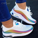 Sneakers Women Casual Shoes Mesh Air Cushion Flats Anti Slip Women Sneakers Outdoor Trainer Female Zapatos De Mujer