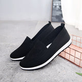 Casual Shoes Light Sneakers Breathable Mesh Summer knitted Vulcanized Shoes Plus Size woman flats Shoes Flying net