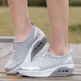 Women Casual Shoes 2023 Soft Bottom Walking Shoes Woman Air Mesh Vulcanize Shoes Summer Chunky Sneakers For Basket Femme