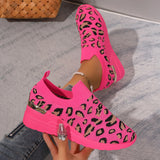 Breakj Women's Shoes In The Spring And Summer Of 2025 New Flying Mesh Shoes Children Leisure Sports Slopes And Thick-Soled Single
