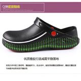 Unisex Slippers Non-slip Waterproof Oil-proof Kitchen Work Cook Shoes for Chef Master Hotel Restaurant