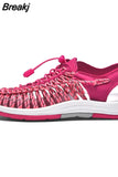 Men Sandal 2023 New Summer Weave Breathable Sandals Fashion Soft Flat Outdoor Beach Vacation Light Casual