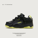 Breakj Shoes Destroyed The White Knight Bat Bread Shoes National Tide On The Street To Increase The Height And Low Helper Shoes Men And Women The Same