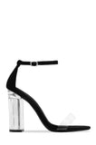 Heels Sandals Women PVC Transparent Heels Summer Shoes Woman Suede Ankle Strappy Sandalias Mujer 2022 Women