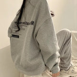 Oversized Hoodie Women Sweatshirts Long Sleeve Hoodies Casual Letter Print Loose Pullovers Harajuku Sweatshirt Female