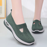 New Comfort Casual Women's Shoes New Fashion Soft Sole Breathable Hollow Out Flat Shoes for Women Zapatos De