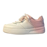 Breakj Thick-Bottomed Little White Shoes Women In The Spring Of 2025 New Women's Shoes Increase Casual Shoes Women Candy Color