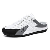 men 2023 New Style lat-soled Wild Flat-bottomed Summer Thin Section Baotou Half