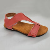 Durable Soft Outdoor Beach Sandals Retro Ankle Strap Lightweight Walking Shoes Slip On Sandals Woman