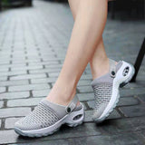 Breakj Summer New Breathable Flying Shoes Korean Version Of Women's Shoes Sandals Low-Top Casual Shoes For A Long