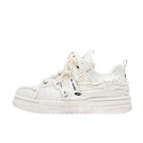 Breakj Shoes Plane Small Ticket Homemade Original National Tide Bread Shoes Men's Shoes Men's Shoes And Men's Shoes Trendy Shoes Small White