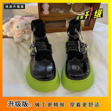 Mary Jane Shoes Women Lolita Shoes Buckle Strap Girls Cosplay Platform Heels Shoes Chunky Pumps Women Shoes Cosplay