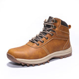 Breakj And Winter Rubber Warm Men Sgs Round Head Brown Flat And Retro