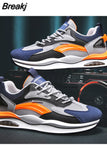 New In Casual Men Running Shoes Cushion Breathable Mesh Shoes Comfortable Athletic Trainers Sport Shoe Sneakers for