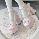 Breakj Cute Girl Lo Shoes Milk Fu Feel Jk Small Leather Shoes 2025 New Lolita Shoes Princess High