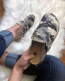 Breakj Single-Shoe Women 2023 Spring And Autumn New Leopard Half-Shoe Single Shoes Lazy Shoes Bean