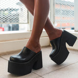 Minimalist Wedge Mules Sandals 2023 Spring Summer Shoes Walking Comfy Great Quality Dropship Women Shoes Mules