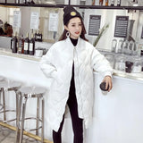 Ultra Light White Duck Down Coat Winter Long Womens Slim Down Jackets Oversize Autumn Puffer Black