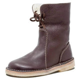 Breakj Boots 2023 Winter New Size 43 Catch-Up Medium Boots Women Cotton Martin