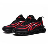Men's Sneakers Fashion Mesh Casual Shoes Lightweight Comfortable Running Shoes Lac-up Vulcanize Walking Shoes Zapatillas