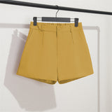 Breakj Spring And Summer Shorts Female Autumn Summer 2024 New High Waist Khaki Boot Pants Are Versatile With A Thin Korean Version Of Wide Leg