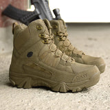 Breakj And Winter High-Top Climbing Boots Outdoor Tactical Boots Desert Boots Snow Boots Camping Large Training Shoes