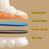 2023 New Warm Snow Boots for Women Waterproof Women's Winter Boots Thick Bottom Plush Lining Cotton Padded Shoes