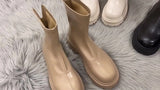 Martin Boots Women's Spring And Autumn 2024 New British Style Boots Internet Celebrities Popular Style Skinny Boots And Short