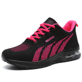 Breakj Women's Shoes 2025 Spring New Hollow Single Network Air-To-Air Air Cushion Damping Light Leisure Sports