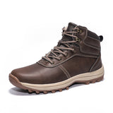 Breakj And Winter Rubber Warm Men Sgs Round Head Brown Flat And Retro