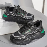 Version Of Dad Shoes Female Spring 2024 New Ins Tide Thick Platform Increased Breathable Casual Sports Women's