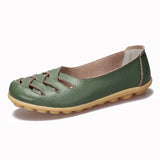 Leather Women's Shoes Flats Loafers ladies shoes Slip On Women's Loafers Femme Moccasins Female Ballet tenis